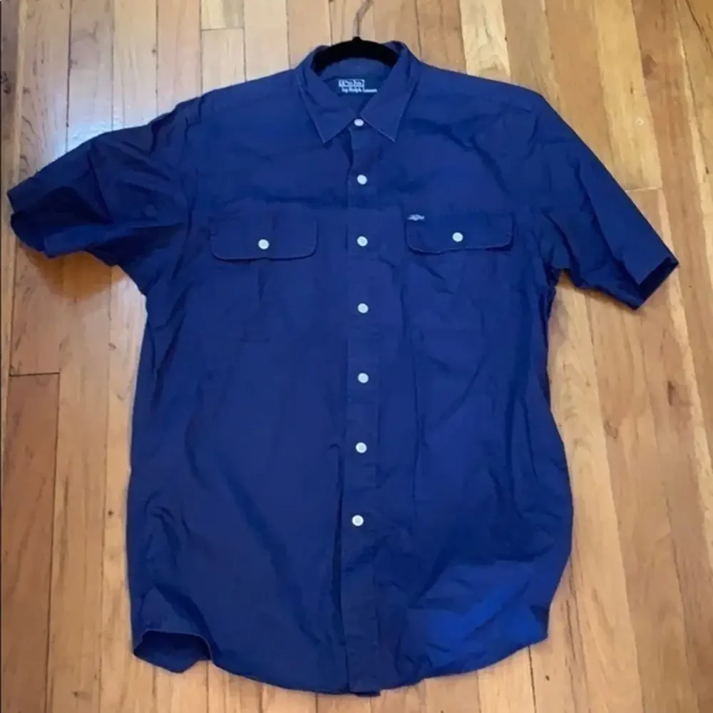Polo Ralph Lauren blue button down shirt size‎ M
